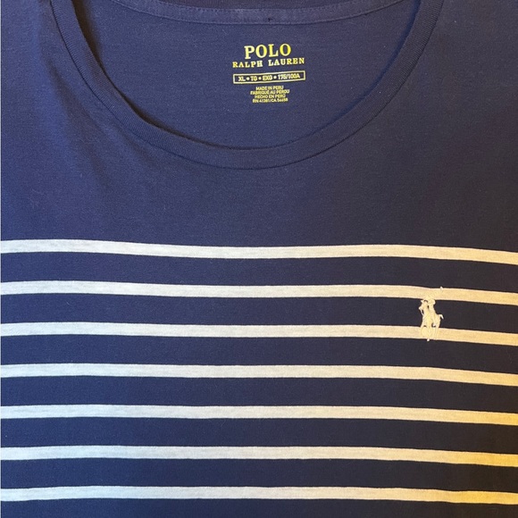 Polo Ralph Lauren Women's Size XL Striped T-Shirt Dress - Picture 3 of 5